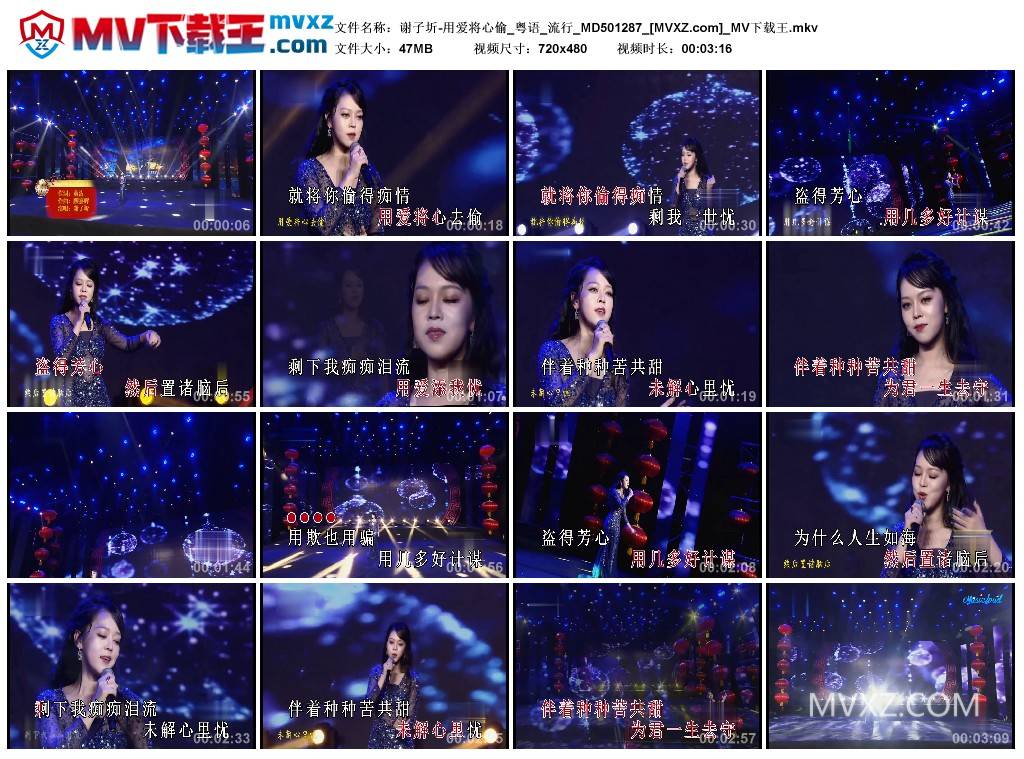 谢子圻-用爱将心偷_粤语_流行_MD501287